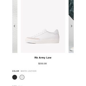 Rag&Bones Army Low Sneakers!